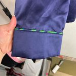 Savage X Fenty Size 1X Pajama Set Navy Blue Button Down Shirt Silky Photo 5