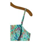 J.Crew  Shirt Women 6 Green Floral Tie Back Tank‎ Top Cami NWT Boho Cottagecore Photo 5