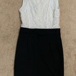 Forever 21 Black And White Bodycon Dress Photo 1