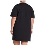 Madewell  Women's Tee Dress in Cotton - Black Photo 3