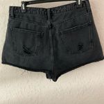 Wild Fable Women's High Waist Black Distressed Denim Shorts Size 4 Casual Photo 2