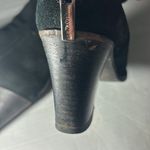 Aquatalia  Farah Black Suede Ankle Boots Size 9.5. Made in Italy. Back zip Photo 10