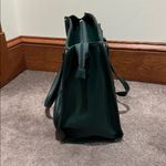 Green Quilted Pleather Travel Tote Bag Photo 1