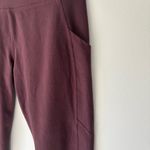 Abercrombie & Fitch Maroon Leggings Athletic Active Wear Gym Athleisure Workout Photo 4