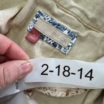 Pilcro  Blazer Womens Large‎ Tan Summer Relaxed Jacket Linen Cotton Blend Photo 7