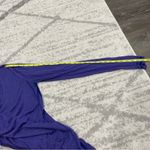 Athleta Purple Linen Silk Blend Tunic Long Sleeve Shirt Photo 9