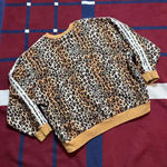 Adidas Leopard Luxe Trefoil Oversized Sweatshirt
 Originals Print
Women’s M Photo 2