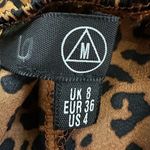 Missguided Sexy Leopard Print Halter Bare Back Maxi Dress Size 4-8 Photo 10