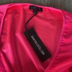 Dolls Kill Hot Pink Wrap Crop Top Size Medium Photo 7