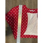 Geary Roark Pencil Dress w/ Jacket Polka Dot Red/White VTG Size10 NEW Rockabilly Red Size 10 Photo 9