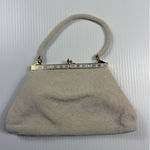 Handmade Vintage White Micro Beaded Clutch Purse  by‎ Mr. John Photo 0