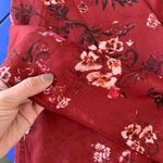 The Jetset Diaries  Autumn Surplice Top Size Small Floral Print Bell Sleeve New Photo 4