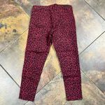 Sanctuary Social Standard by  Maroon Leopard Ankle Skinny Pants 10 Photo 8