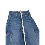 Ymi high rise SKATER women’s blue jeans pants wide btm legs size 3 SKU 3537 Photo 6