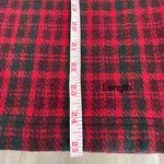 Woolrich Vintage  Women's Red & Black Plaid Wool Blend Full-Zip Jacket Photo 9