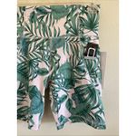 Gottex  Pastel Pink Tropical Palm Active Biker Shorts Phone Pocket Small NEW NWT‎ Photo 2