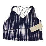 Sweaty Betty  Super‎ Soft Strappy Crop Workout Tank Woman's Size L Grey White NWT Photo 1