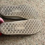 ShuShop Cream and Tan Sneakers with Black Star White Size 8.5 Photo 5