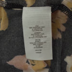 Susan Graver  Shirt Floral Mock Neck Dark Floral Flowers‎ Casual Autumnal Fall XS Photo 7