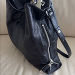Michael Kors  Women’s Black Slouchy Leather Boho Handle Purse Bag Photo 4