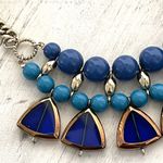 Jessica Simpson blue statement choker necklace Photo 2