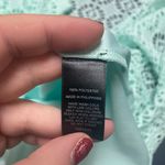 EXPRESS Mint Crochet Babydoll Summer Dress Photo 7