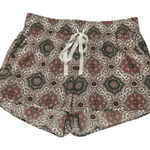 Joie  layana tile print silk tie shorts‎ size Small Photo 0