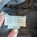 Anthropologie Saturday Sunday Gray Cotton Military Jacket Size Small P0971 Photo 10