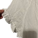 Earthbound  white short sleeve crop top size large Photo 1