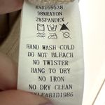 Dress Small Midi Sleeveless Color block Patchwork Neutral Zip Up Photo 3