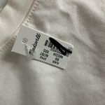 Madewell Womens cream colored Side-Cinch Muscle Tee Photo 7