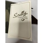 Scully Waist Belt Pouch Wallet Brown Leather Camo Unisex Travel Easy Carry New Photo 7