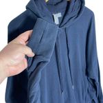 Sweaty Betty  Women’s Liberate Luxe Fleece Washed Navy Pullover Hoodie Photo 5