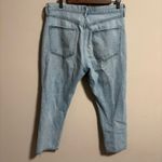 AGOLDE Riley High Rise Straight Crop Jean Shatter Wash- Size 32 Photo 5