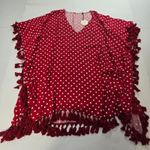 Tularosa  Delilah Kimono in Red Dot Small Photo 2