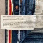 Abercrombie & Fitch Simone High Rise Ankle jeans ribbon detail on side raw hem 4 Photo 4