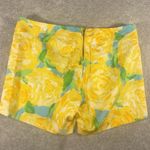 Lilly Pulitzer size 2 Deenie shorts Sunglow Yellow First Impression Photo 4