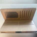 Elegant Gold Hollow Leaves Wallet Black Photo 4