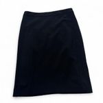 Nanette Lepore Pencil Skirt 6 Womens Black Front Zipper Closure Knee Length Photo 1