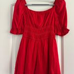 Francesca's Red Romper Photo 1