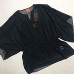 Tory Burch Margarete See-Though Blouse NWT Photo 3