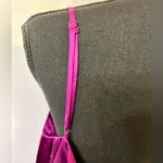 Saja 100% Silk Chiffon Flowy Empire Waist Dress Size 10 Pink Photo 6