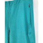 Chico's Chico’s Pull-On Ankle Pants w/ Toggle Hems – Teal – Size 2 (L / US 12) NWT Photo 5
