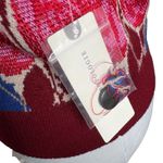 Anthropologie Maeve   Floral Button Up Sweater Vest Red Dera Size Small NWT Photo 7