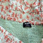 Cotton On Mint Floral Boho Stretchy Flare Pencil Skirt Sz Small in EUC Photo 1