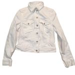 Vineyard Vines  White Jean Jacket Women XXS Preppy Coastal Style Summer Layering Photo 0