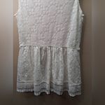 Anthropologie NWOT One September Coraline W Lace Peplum Top Shirt Small S Photo 9