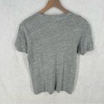 ZARA  Essentials Gray Linen‎ Blend Relaxed Fit Short Sleeve Tee Casual Size S Photo 5