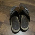 Born Women's Leather Slides Open Toe Size 9 Slip Photo 3