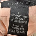 The Limited  Womens Vintage Y2K Pale Pink Pleated Skirt Size 2 A-Line Back Zip Photo 4